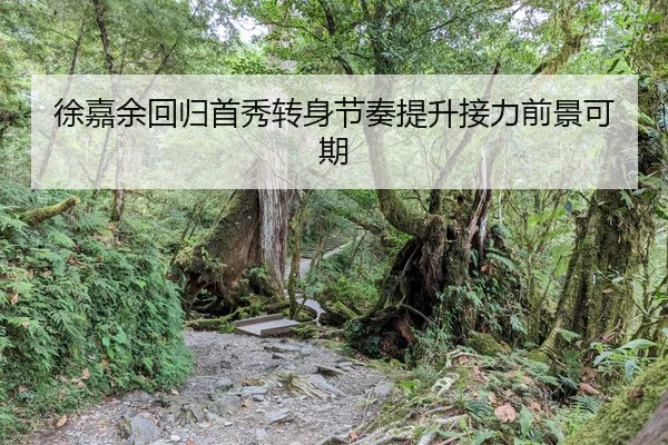 徐嘉余回归首秀转身节奏提升接力前景可期